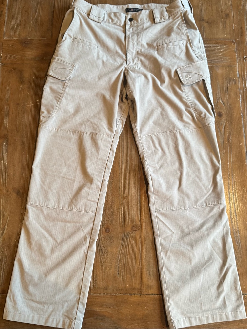5.11 Tactical Cargo Pants Size 34x32 Khaki Ripstop Workwear